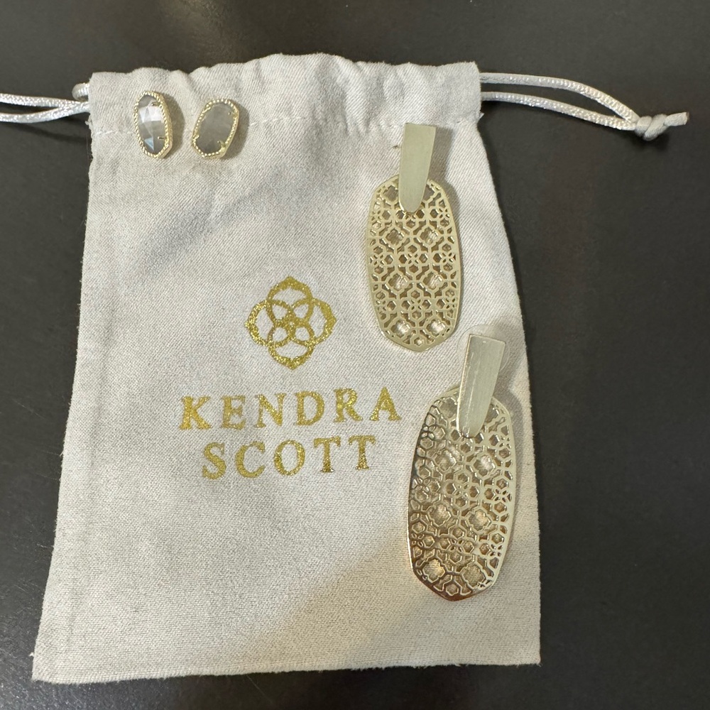 Kendra Scott Gold Earrings